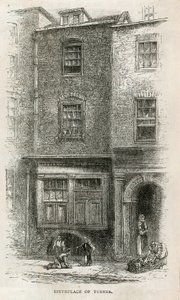 Geburtsort von J. M. W. Turner in Maiden Lane von English School