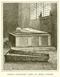 Grab von Bischof Andrewes, St. Mary Overies
