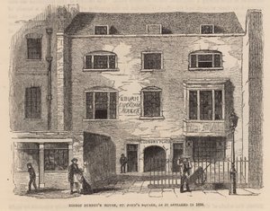 Bischof Burneys Haus, St. Johns Square, Clerkenwell