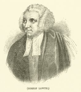 Bischof Lowth (Gravur) von English School