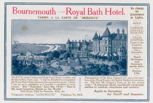 Bournemouth - Royal Bath Hotel von English School