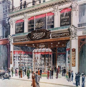 Filiale von Boots in der Regent Street 182 von English School