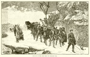 Heimführung des Leichnams von Karl XII.
