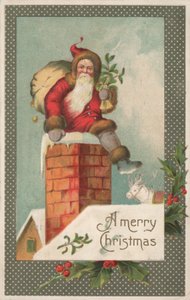 Britische Weihnachtskarte von English School