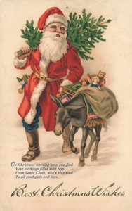 Britische Weihnachtskarte von English School