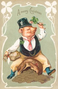 Britische Weihnachtskarte