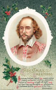 Britische Weihnachtskarte von English School