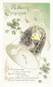 Britische Weihnachtskarte