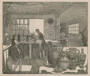 Britische Hersteller: Töpferwaren von English School