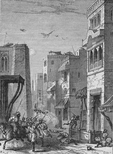 Britische Truppen betreten Multan