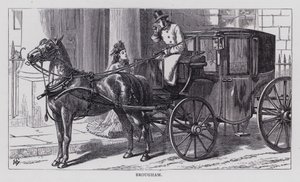 Brougham (Stich) von English School