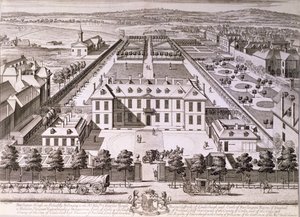 Burlington House in Piccadilly, 18. Jahrhundert