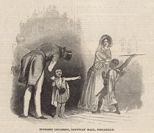 Buschmann-Kinder, Egyptian Hall