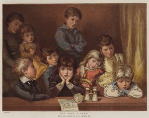 Aber nur einmal im Jahr (Chromolithografie) von English School