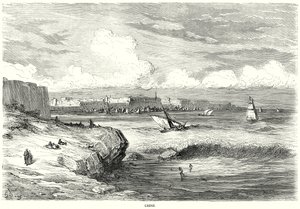 Cadiz (Gravur) von English School