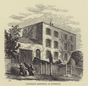 Campbells Residenz in Sydenham (Gravur) von English School