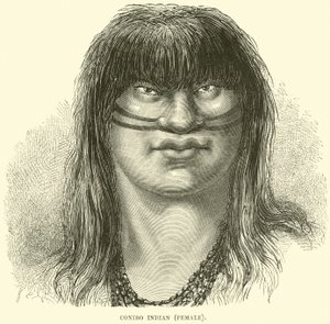 Canibo-Indianerin von English School