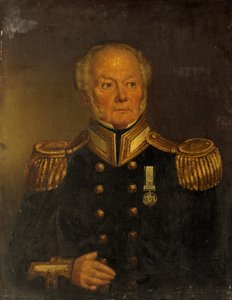 Kapitän Patriarche, Royal Navy, ca. 1850 von English School