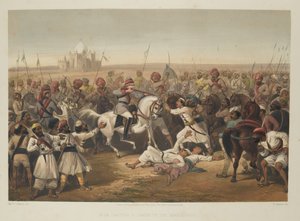 Gefangennahme und Tod der Shahzadaghs von English School