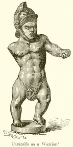 Caracalla als Krieger von English School