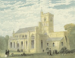 Carlisle Kathedrale, Nordwestansicht von English School