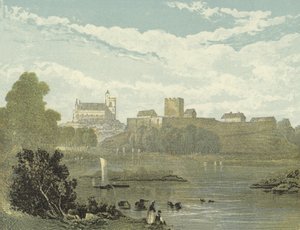 Carlisle Kathedrale, Südwestansicht von English School