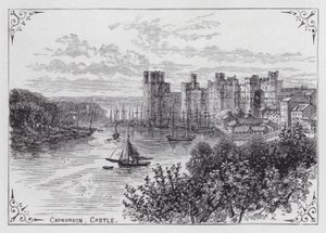 Carnarvon Castle von English School