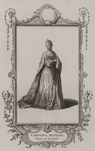 Caroline Mathilde, Königin von Dänemark