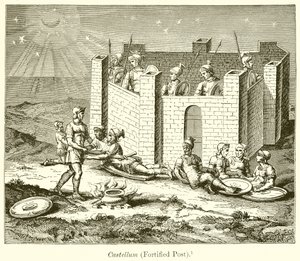 Castellum (Befestigter Posten) von English School
