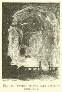 Höhle in den Salzminen von Wieliczka von English School
