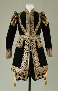 Zeremonialkostüm, 1821