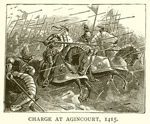 Angriff bei Agincourt, 1415