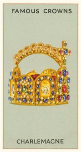Karl der Große (Chromolithografie) von English School