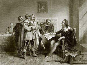 Karl I. verweigert den Vertrag in Oxford von English School