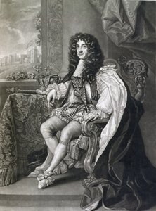 Charles II (1630-85), graviert von Charles Turner (1773-1857)