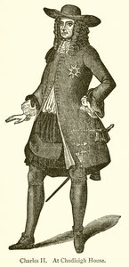 Karl II. im Chudleigh House von English School