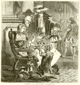 Charles II und die Herzogin von Portsmouth von English School