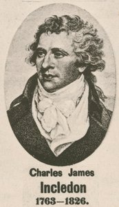 Charles James Incledon (Gravur) von English School
