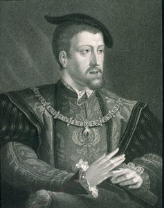 Karl V. (1500-58) Heiliger Römischer Kaiser und König von Spanien, aus 