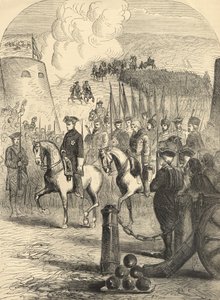 Karl XII. von Schweden betritt Kopenhagen