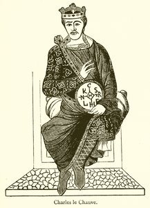 Karl der Kahle von English School