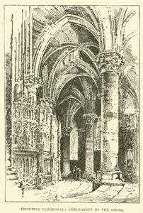 Kathedrale von Chartres, Chorumgang von English School