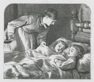 Schlafende Kinder von English School