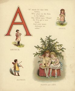 Kindernamen: Annie, Arthur, Alfred, Alice, Amy