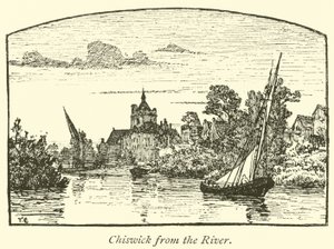 Chiswick vom Fluss von English School