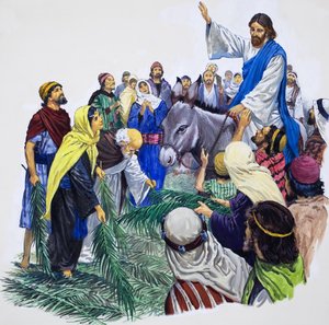 Christus zieht in Jerusalem ein
