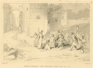 Christus erweckt den Sohn der Witwe, Lukas VII