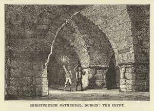 Christchurch-Kathedrale, Dublin, die Krypta von English School