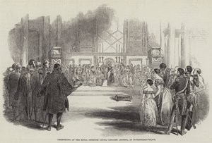 Taufe Ihrer Königlichen Hoheit Louisa Caroline Alberta im Buckingham-Palast