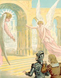 Christian und Hopeful erreichen die himmlische Stadt